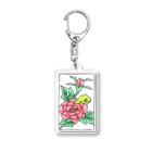 k-mの花札風_D Acrylic Key Chain