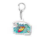 TSUBAME WORKSのbigwave Acrylic Key Chain