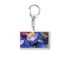 NECOYANKEYの寝転ぶワイ Acrylic Key Chain