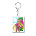 檸檬e楼のサマーバニーちゃん Acrylic Key Chain