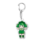 ぎょろぱちアイランドのピーマンのピィちゃん Acrylic Key Chain