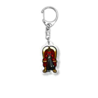 でてしらこ商店のＫＩＮＧ Acrylic Key Chain