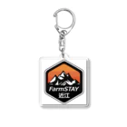 ファームステイ近江 店主ｲﾅｶﾞのファームステイ近江 Acrylic Key Chain