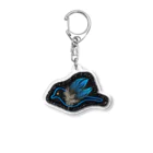 toriyasan37の幸せの青い鳥 Acrylic Key Chain