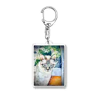 ピリカとカムイの保護猫のカムイ君 Acrylic Key Chain