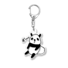 PANDA Mのボーとパンダ アクリルキーホルダー