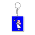 greetenの夜空　星に願いを Acrylic Key Chain