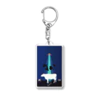 temple islandのビーガンユーフォー Acrylic Key Chain