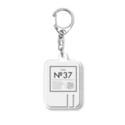 ととのいたい2人のミッドナイトサウナ「No.37」の[T2MS] No.37 サウナアクリルキーホルダー_OWT Acrylic Key Chain