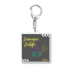 CRAVE‘s ShopのNo music No life Acrylic Key Chain