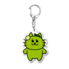 かっこにゃん！のライムかっこにゃんアクキー Acrylic Key Chain