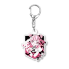 Mavie　マヴィの可愛いが正義ちゃん（ピンク） Acrylic Key Chain