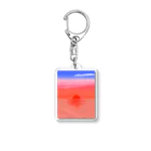 おにーちゃんショップの夕焼け Acrylic Key Chain