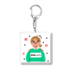 ユーモ・アスコレクション🐍💌の扁桃腺しんどい Acrylic Key Chain