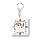 UnchienのRally&Simba Acrylic Key Chain