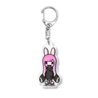 MOON.Artのウサギ(仮)Ena.ver Acrylic Key Chain