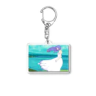 100menの海の街 Acrylic Key Chain