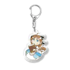 とらねこ堂の夢の国のアリス Acrylic Key Chain