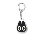 みるふぃーのくろねこ？ Acrylic Key Chain