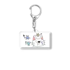 ほっこりの虫歯ニャン3 Acrylic Key Chain