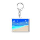 おっくんのふざけた服屋さんの夏の淡い初恋 Acrylic Key Chain