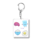 モノモノＰのご飯 Acrylic Key Chain