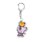 せきれいのみお パーカー 紫色 Acrylic Key Chain