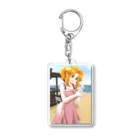 四色アペンド＋の夏のコユリさん2022 Acrylic Key Chain