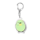 ふくふくSHOPのめじろー手描き風小鳥グッズシリーズー Acrylic Key Chain