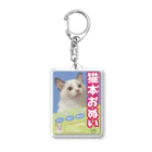 日記の選挙ポスター Acrylic Key Chain