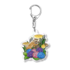 ウラケンストアの有毒動植綵絵スローロリス Acrylic Key Chain