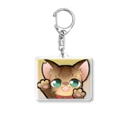 mugichan907のるんたん02 Acrylic Key Chain