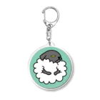 オグオグモグモグのコロコロヒツジ Acrylic Key Chain