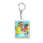 Mark martのサマーコラボ2022 Acrylic Key Chain