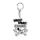 CHEEKY RABBITのサツマニアン01_CheekyRabbit_爆音炸裂 Acrylic Key Chain