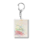 子どもの絵の無題1 Acrylic Key Chain