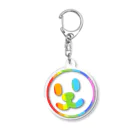 週刊少年ライジングサンズのSmile Face Rainbow Line Acrylic Key Chain