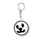 週刊少年ライジングサンズのSmile Face Black Line Acrylic Key Chain