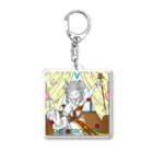 こつめちゃんのおみせのタロット 5:教皇 Acrylic Key Chain