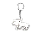 べべちゃんショップのクレステッドゲッコーのべべちゃん Acrylic Key Chain