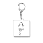 Otto-sanのOtto-san白黒 Acrylic Key Chain