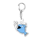 ウオウオマーケット🐟🐟🐟のウオウオpeace✌ Acrylic Key Chain