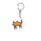 森モラルの犬 Acrylic Key Chain