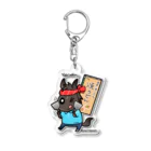 ブラックホール君グッズの焼きうどん屋さん Acrylic Key Chain