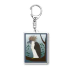 Sea of Grassの遠くを見るフィリピンワシ Acrylic Key Chain