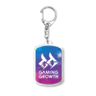 土屋李央のGaming BASE 番組グッズSHOPのGaming Growth アクリルキーホルダー（space  ver） Acrylic Key Chain