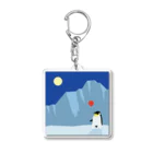 Steloの親子ペンギン Acrylic Key Chain