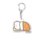 まめこ'ずショップの寝るねこ Acrylic Key Chain