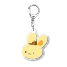 ポコ チーノのポコの丸顔グッズ Acrylic Key Chain