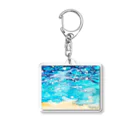 Laugh Rain LaboのHealing sea_am Acrylic Key Chain